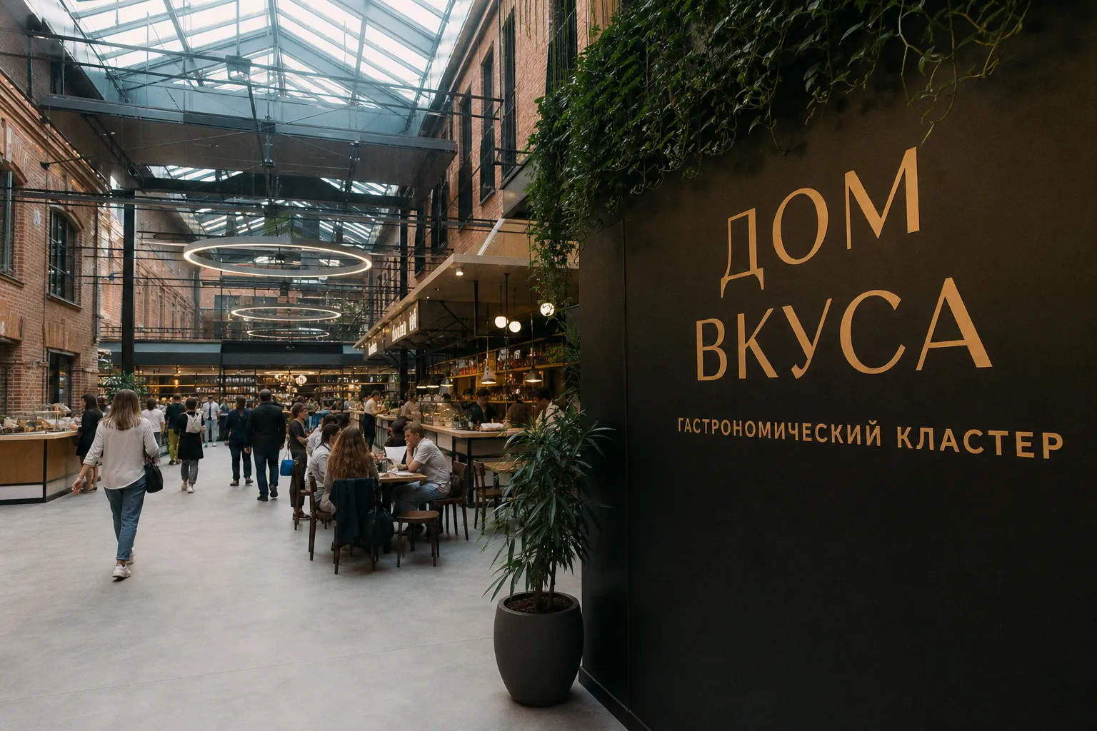 Тверской. Дом вкуса: новый гастрономический кластер на месте исторического здания