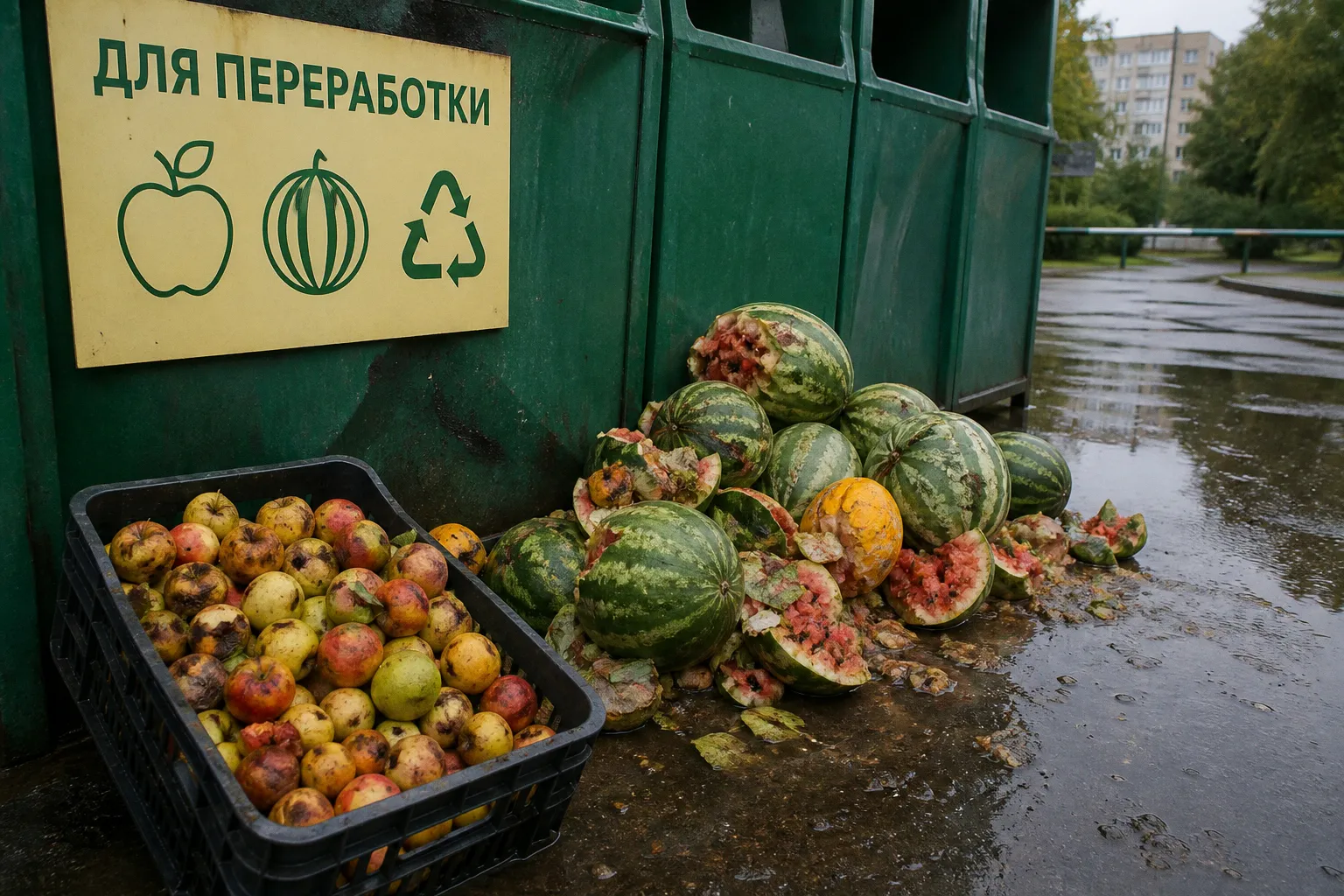 Яблоки и бахчевые на переработку: распорядитесь излишками урожая экологично / Новости